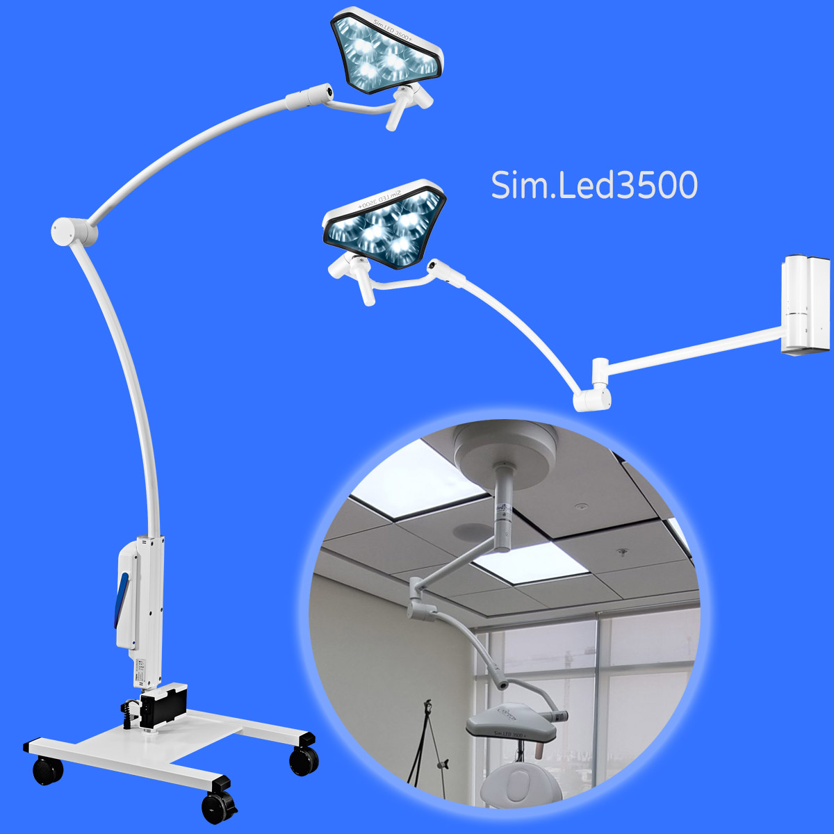 מנורת טיפולים רפואית סימאון sim.led3500