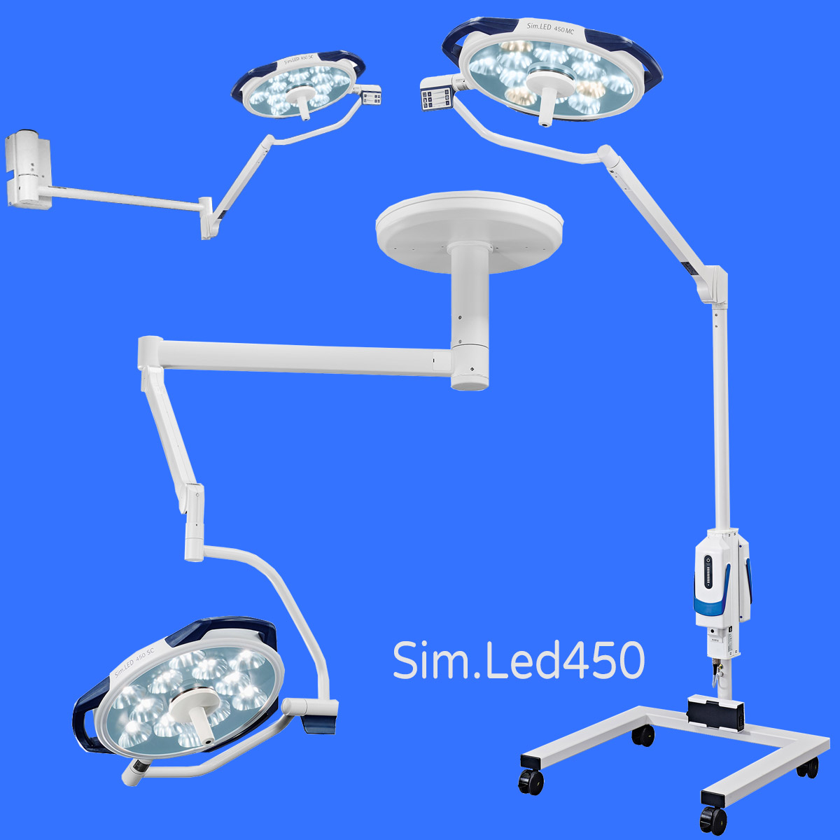מנורת ניתוח סימאון Sim.Led450